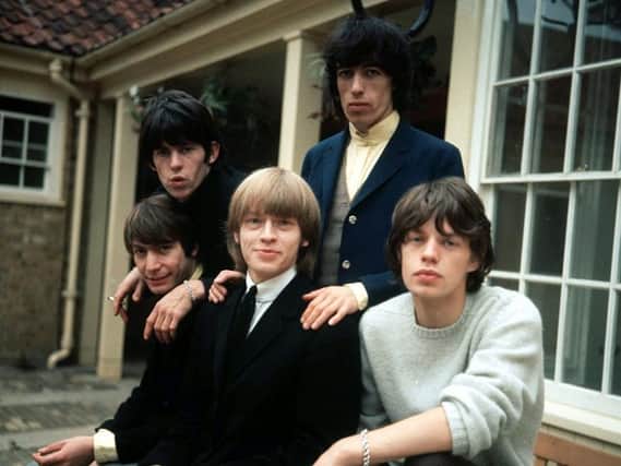 The Rolling Stones in their youth.
