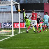 Marlon Pack diverts the ball into his own net for the equaliser