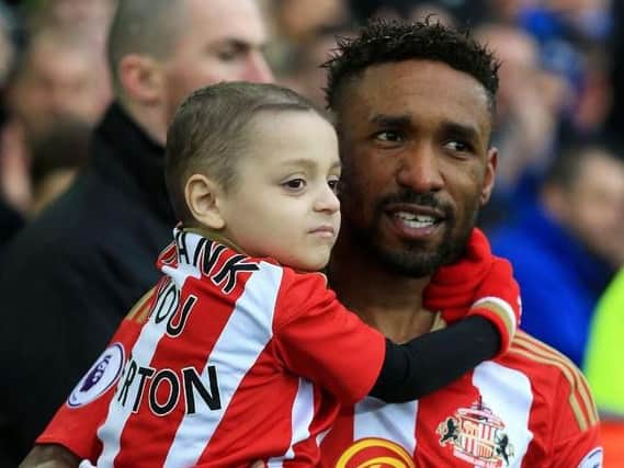 Jermain Defoe, who had a special bond with Bradley Lowery as the youngster battled cancer, will be among guests at the Gala Ball.