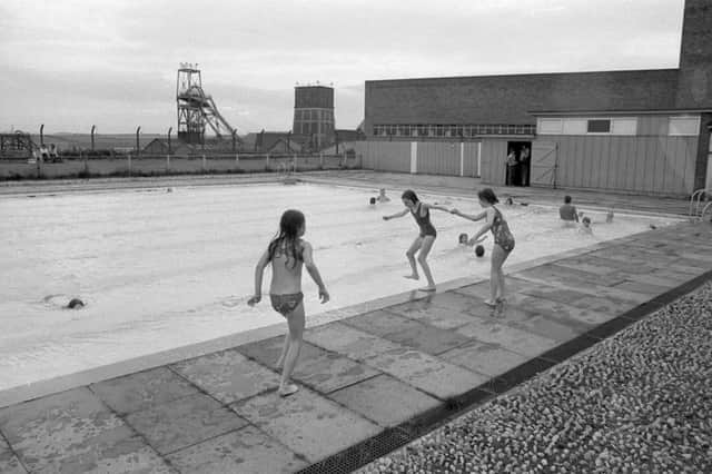 Having so much fun at the Murton pit pool in 1977.