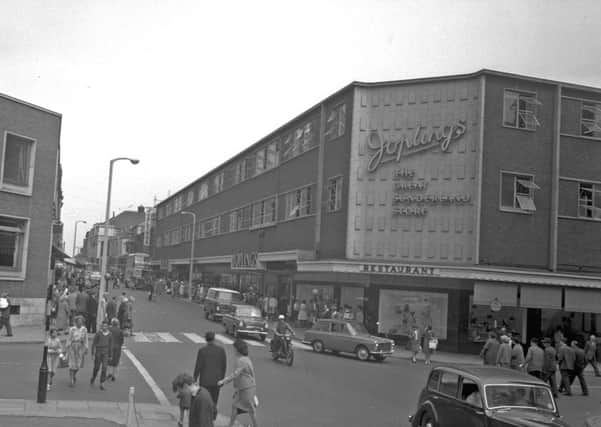 Joplings pictured in John Street in June 1962.