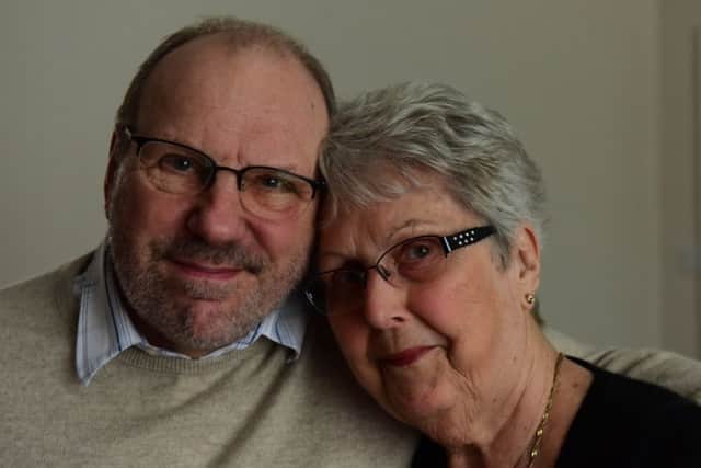 Rob Howell and Shirley Russell who haver found love through the British Polio Fellowship.
