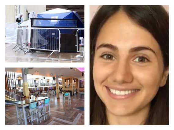 Durham University student Olivia Burt died after being crushed under a fence which collapsed outside the city's Missoura nightclub.