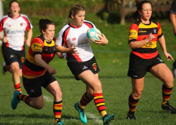 Sunderland Flames (red, yellow and black) in action