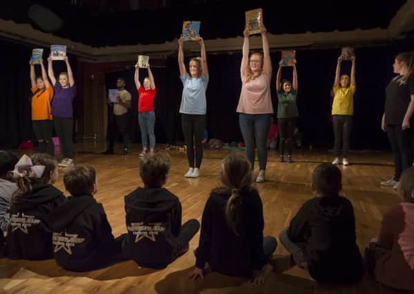 Performing arts students bring numbers to life with their latest project, Numberbods, at Sunderland University's Priestman Building.