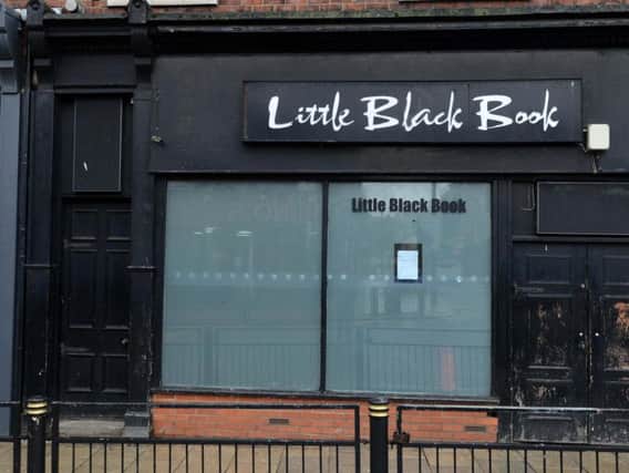 Little Black Book, in Vine Place, Sunderland city centre.