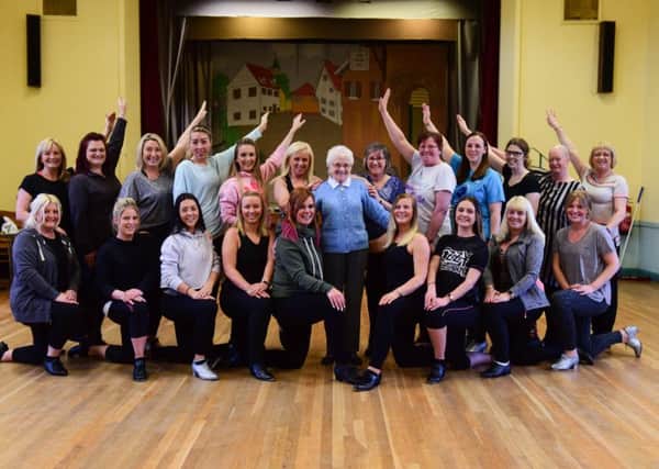 A group of dancers are putting on a charity night in memory of Joe Barrow, the late husband of Norma Barrow (centre) who ran Norma Wood School of Dance.
