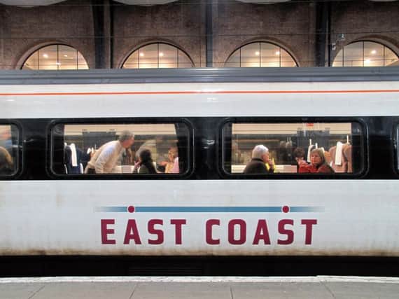 Activists are calling on Transport Secretary Chris Grayling not to "bail out" the Stagecoach/Virgin franchise for the East Coast Mainline. Pic: PA.
