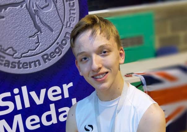 Wheelchair fencer Joshua Waddell, who is in need of sponsorship.