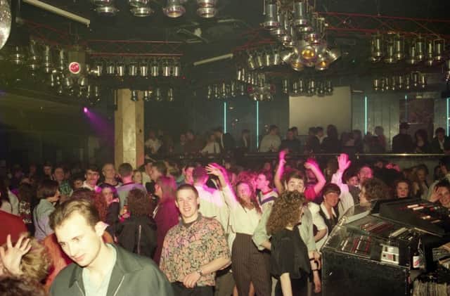 The good old days in Bentley's, 1992.