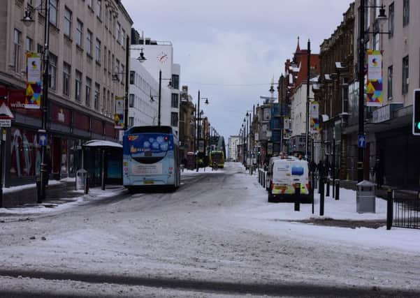 Businesses, such as those in Sunderland city centre, will face disruption for some time due to the bad weather, business experts have warned.