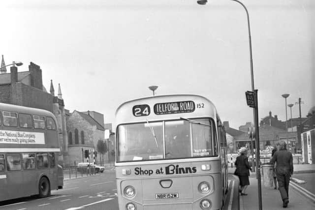 A Corporation bus in 1973.