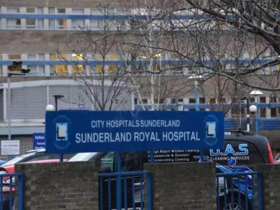 Sunderland Royal Hospital in Kayall Road has been helped by staff who have stayed over during snowy conditions.