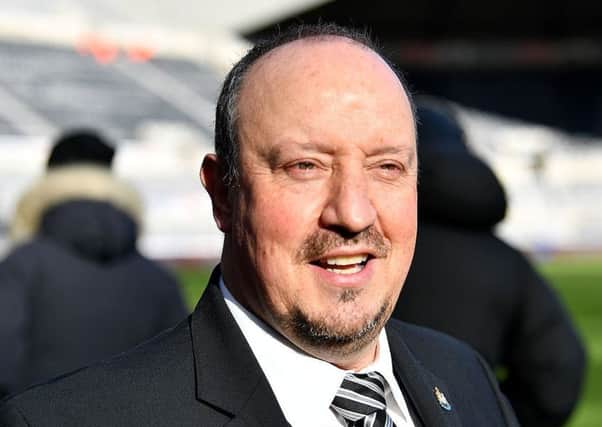Newcastle boss Rafa Benitez heads to former club Liverpool today, weather permitting. Picture by Frank Reid