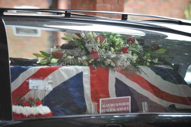 Funeral service of Second World War veteran Jack Watson.