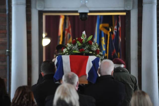 Funeral service of Second World War veteran Jack Watson.