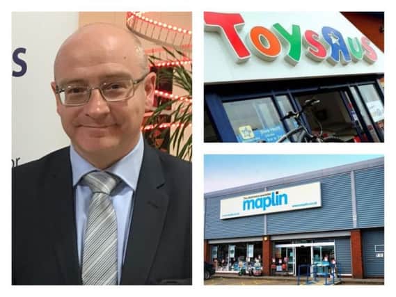 Insolvency expert Andrew Haslam says people with Toys R Us and Maplins vouchers should use them quickly in case the retailers stop accepting them.