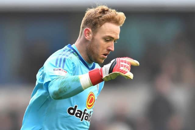 Jason Steele made a successful return to the Sunderland side at Millwall. Picture by Frank Reid