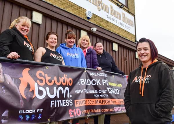 Fitness Instructor Carla Thrilwall who will be running a fitness class along side former X Factor star Chico at Studio Burn Fitness.
