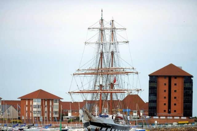 Two masted brig the Stavros S Niarchos visited the Port of Sunderland in 2015 as plans for the Tall Ships Races in the city were announced.