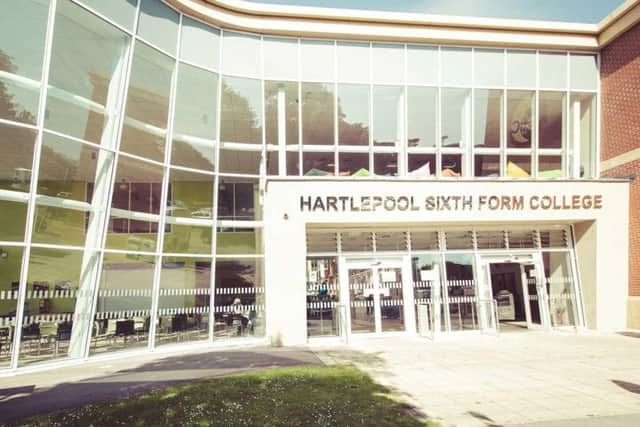The shake-up could also affect staff at Hartlepool Sixth Form College.