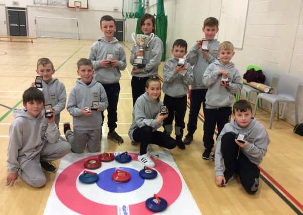 The team from Westlea Primary School who won this year's North East Dry Kurling Tournament at Academy 360 in Sunderland.