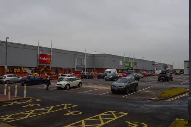 Pallion Retail Park in Sunderland, where Go Outdoors has applied to make changes to a unit.