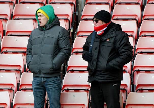 Sunderland fans endure Saturday's defeat to Preston. Picture by Frank Reid