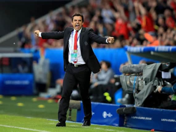Sunderland manager Chris Coleman pictured during his time in charge of Wales.