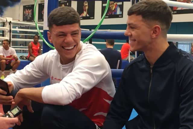Boxing brothers Pat and Luke McCormack.