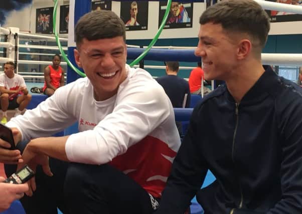 Boxing brothers Pat and Luke McCormack.