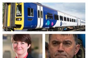 Northern passengers face reduced services next week. Left, Northern's Sharon Keith. Right, union boss Mick Cash.