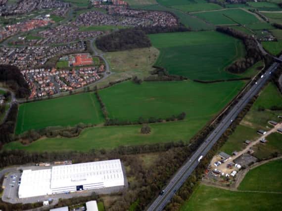 Siglion's Chapelgarth site, where 750 new homes could be built.