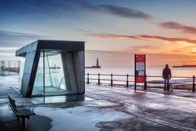 The project at Roker Pier is among 12 up for an award. Picture: David Allen.