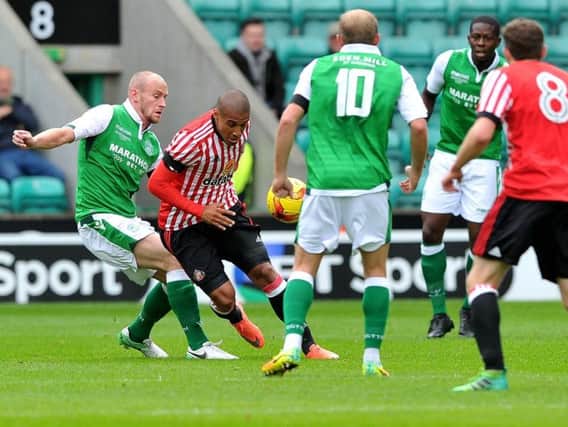 The two Sunderland fans ended up in court after returning from the club's friendly at Hibs in July last year.