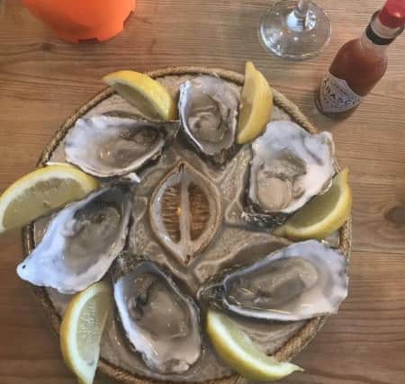 Lindisfarne oysters