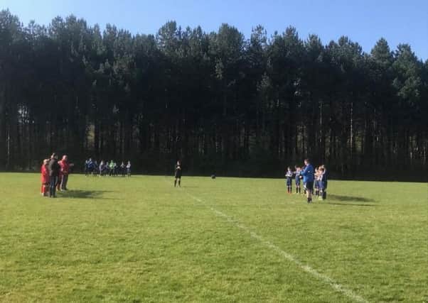 The Southern Area Playing Fields hosts youth games for Washington United FC, but could be developed for housing as part of proposals by Sunderland City Council.