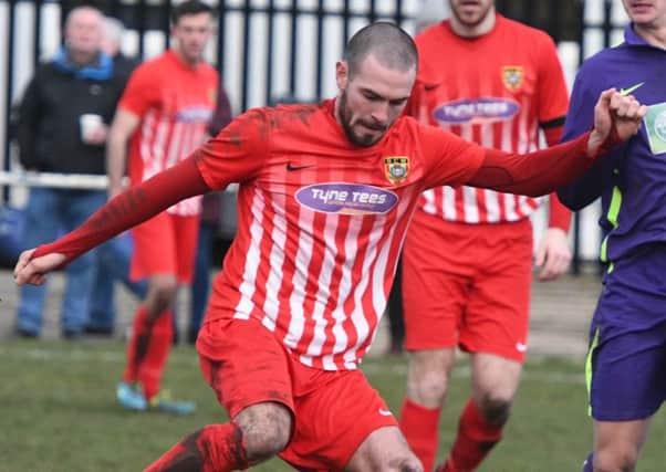 Josh Home-Jackson netted for Ryhope CW in last night's excellent win at Jarrow Roofing