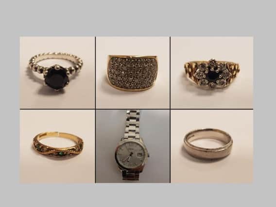 Can you identify the owners of this jewellery?
