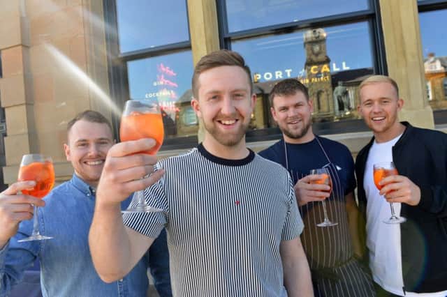 Port of Call opens on North Terrace Seaham
From left manager Josh Wild, owner Adam Dickman, head chef Andy Barnett and assistant manager Tom Hands