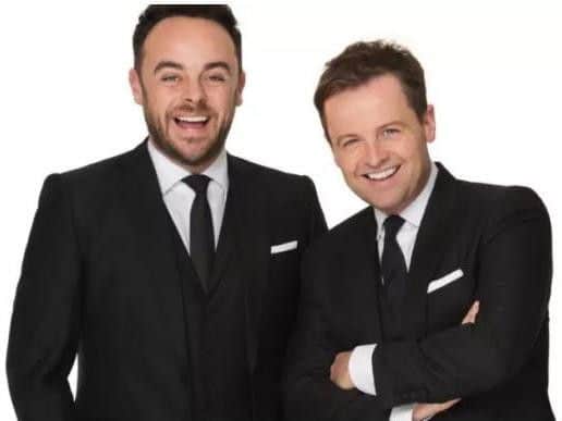 Dec was without his usual presenting partner Ant McPartlin, left, after his recent troubles.