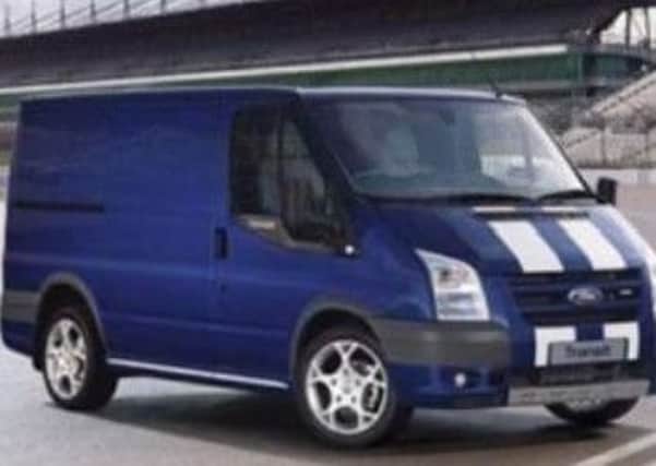 Appeal for help to find friend's stolen van - similar to the one pictured