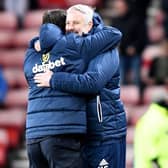 Sunderland assistant Kit Symons with Chris Coleman.