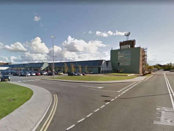 The Memphis Building at Lingfield Point, Darlington, where the incident occurred. Picture from Google Street View