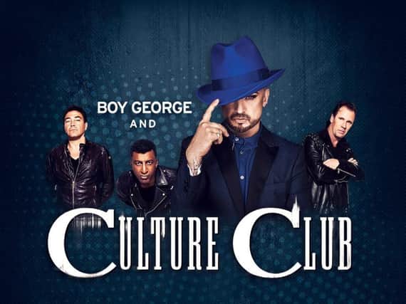Boy George and Culture Club are coming to the Metro Radio Arena, Newcastle.