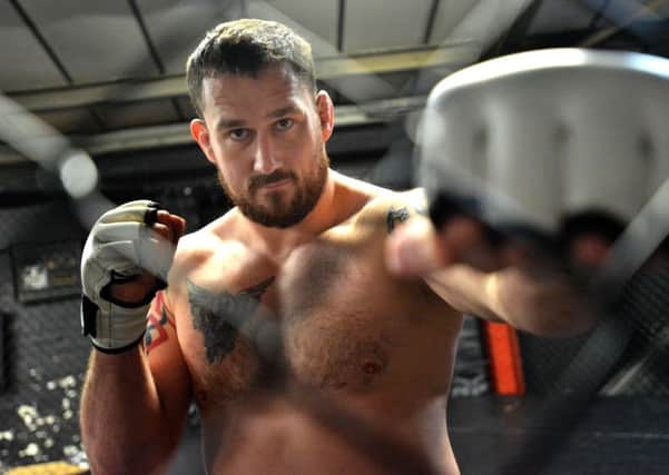 MMA fighter Philip De Fries ahead of heavyweight world title bout.