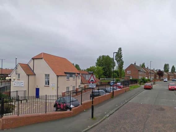 The car was parked on a driveway in Torquay Road, Thorney Close, when it was set alight. Image copyright Google Maps.