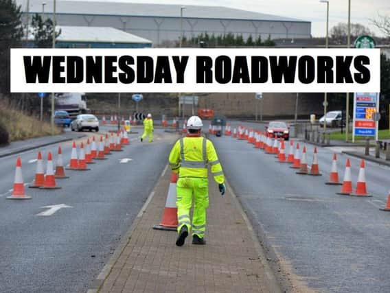 Roadworks in the Sunderland area include the following.