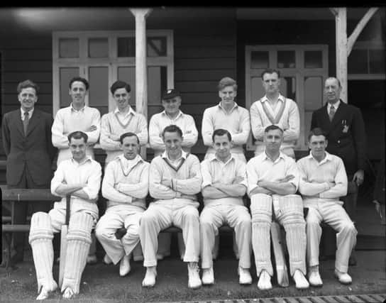 Whitburn cricketers June 1954.