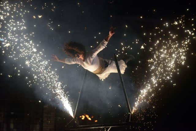 Spectacular outdoor performance Fireflight launched the Fire Station last year